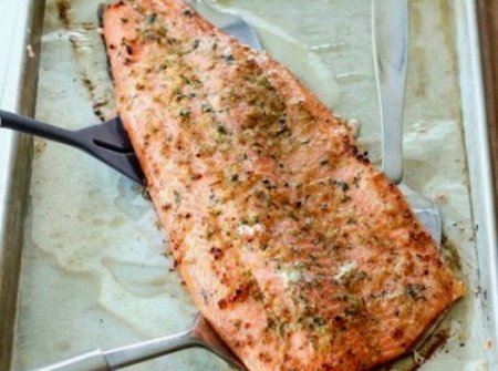  Запеченная рыба. 