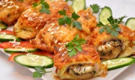 КОТЛЕТЫ В КАРТОФЕЛЬНОЙ ШУБЕ