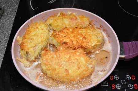 КОТЛЕТЫ В КАРТОФЕЛЬНОЙ ШУБЕ