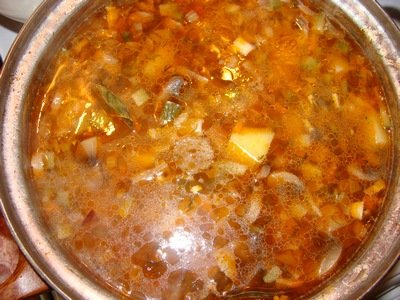 Грибная солянка