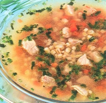 Как специализировать суп по-шотландски