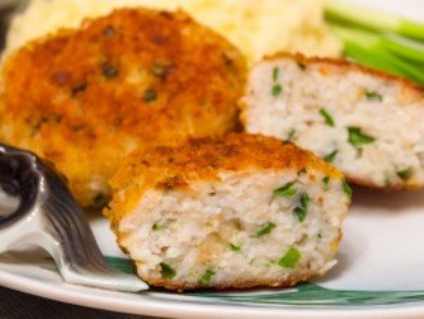 Биточки рыбные