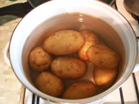 Картофель жареный со сметаной