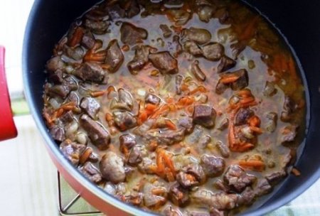 Картошечка, гашенная с мясом 