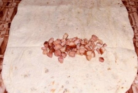 Шаурма с колбасой 