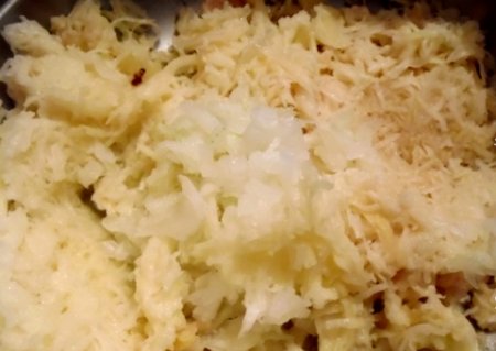 Горячие бутерброды с картофелем и фаршем