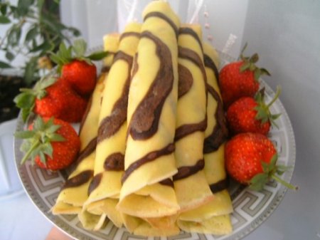 Блинчики "Зебра"