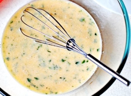 Омлет с кабачками