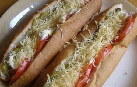 Хот-дог по семейному