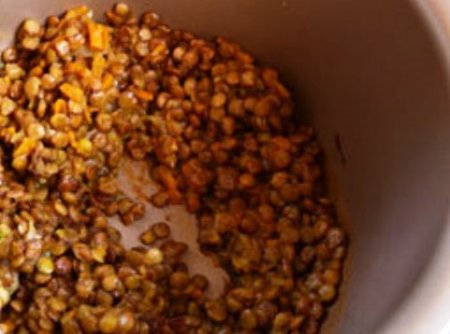 Чечевица в мультиварке