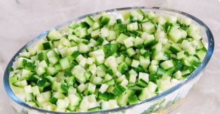 Салат с кукурузой и щавелем.