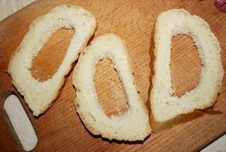 Бутерброды "Окошки"