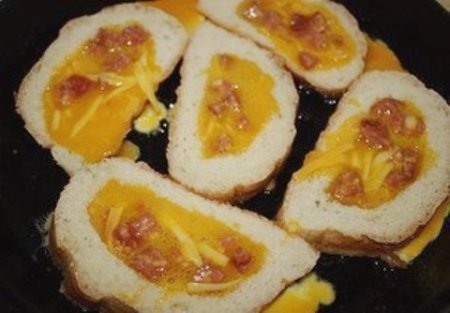 Бутерброды "Окошки"