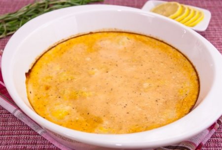 Рыба в нежном суфле