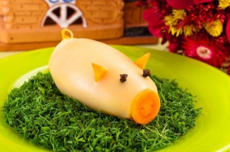 Фаршированные кальмары Поросята