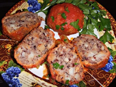 Котлеты из фасоли и кортошки в мультиварке