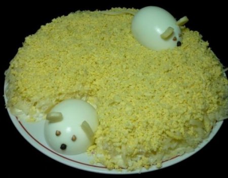 Салат "Мышки"