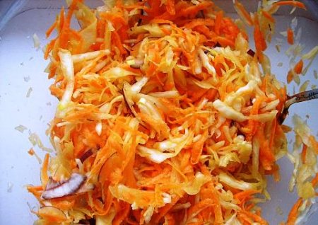 Салат из капусты 
