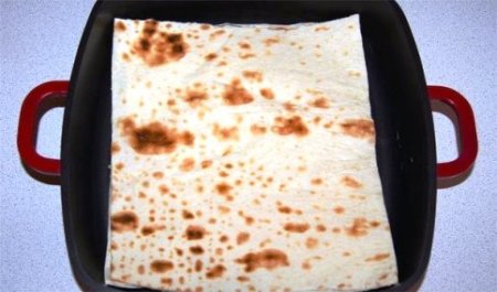 Сырный пирог из лаваша