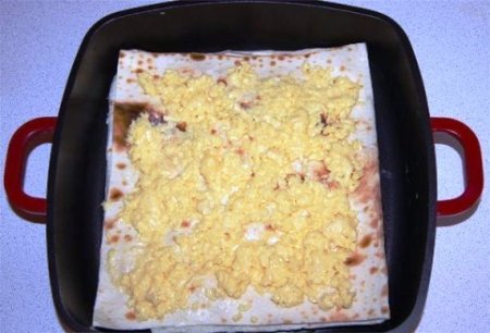 Сырный пирог из лаваша