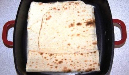 Сырный пирог из лаваша