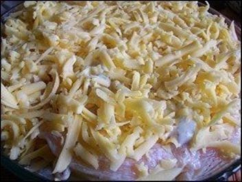 Картофельная запеканка с курицей и сыром