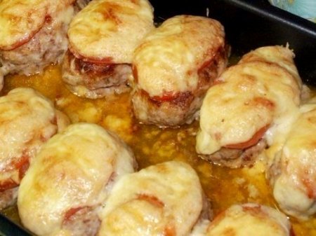 Котлетки под шубкой