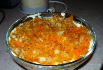 Салат" Обжорка"