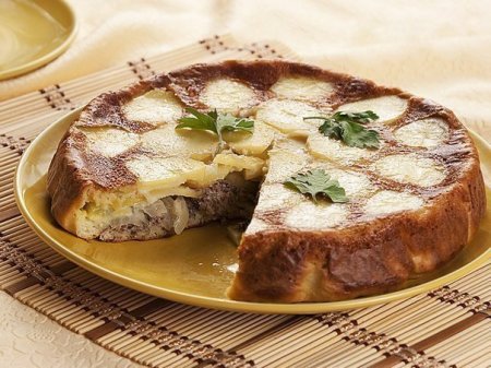 Рыбный пирог "Черепашка"