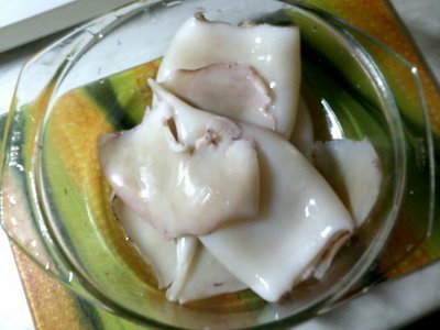 Пельмени из кальмаров