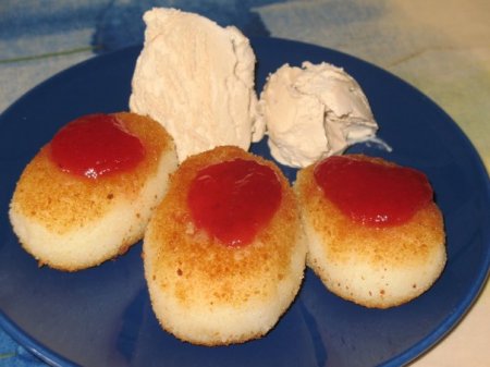 Манные биточки