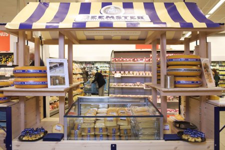 Сырный фургончик-магазин De Beemster  новое веяние современного дизайна магазинах и кафе