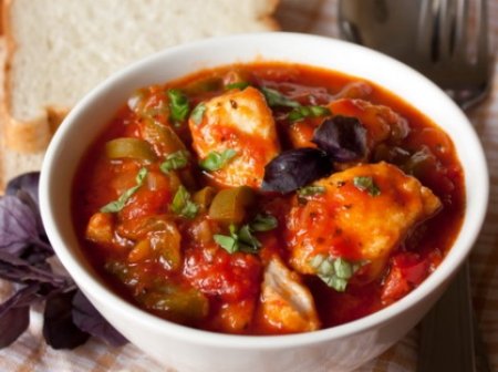 Пеппероната с курицей