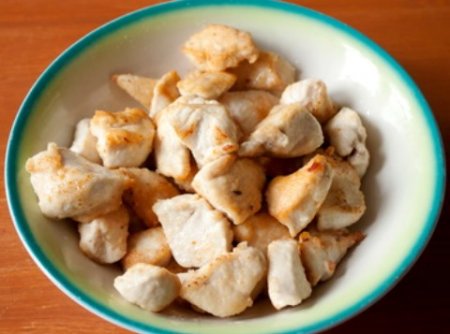 Пеппероната с курицей