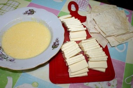 ЛАВАШ, ЖАРЕНЫЙ С СЫРОМтр