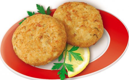 Котлеты лососевые