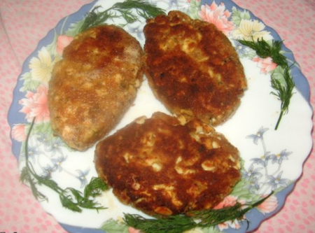 Котлеты из яиц