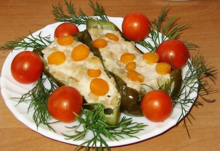 Баклажаны фаршированные в мультиварке