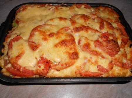 Особенные макароны в духовке