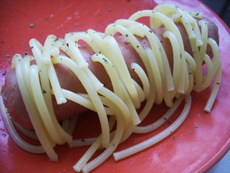 Волосатые сосиски обычной рецепт