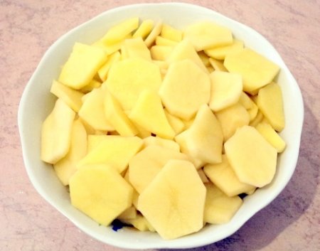 Картошка по французски с мясом