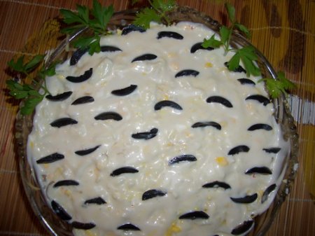 Салат Березка