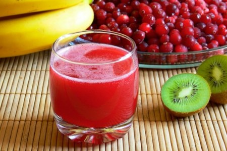 Морс клюквенный