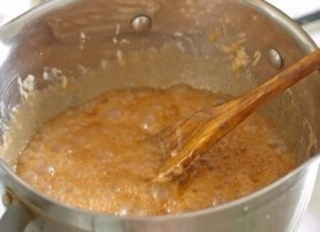 Яблоки в карамели