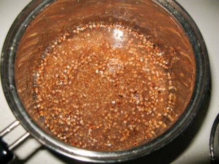 Гречневые котлеты с сыром и  луком