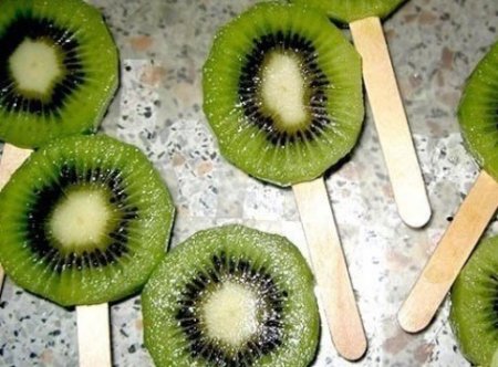 Киви в шоколаде.