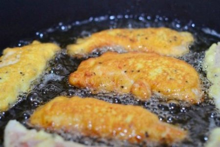 Куриное филе в кляре