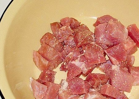 Греча с мясом и грибами