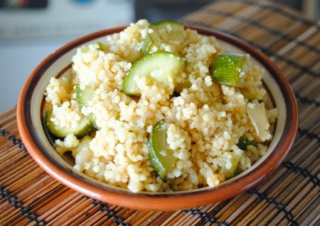 Кускус с кабачками