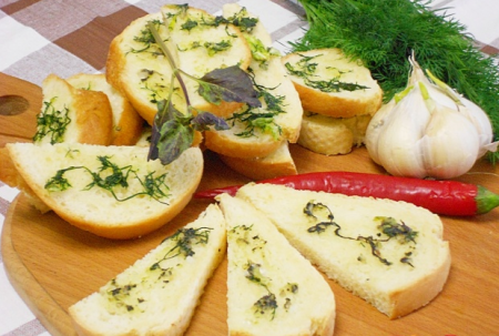 Ароматные гренки